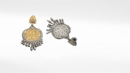 Sangeeta Boochra Silver Earrings