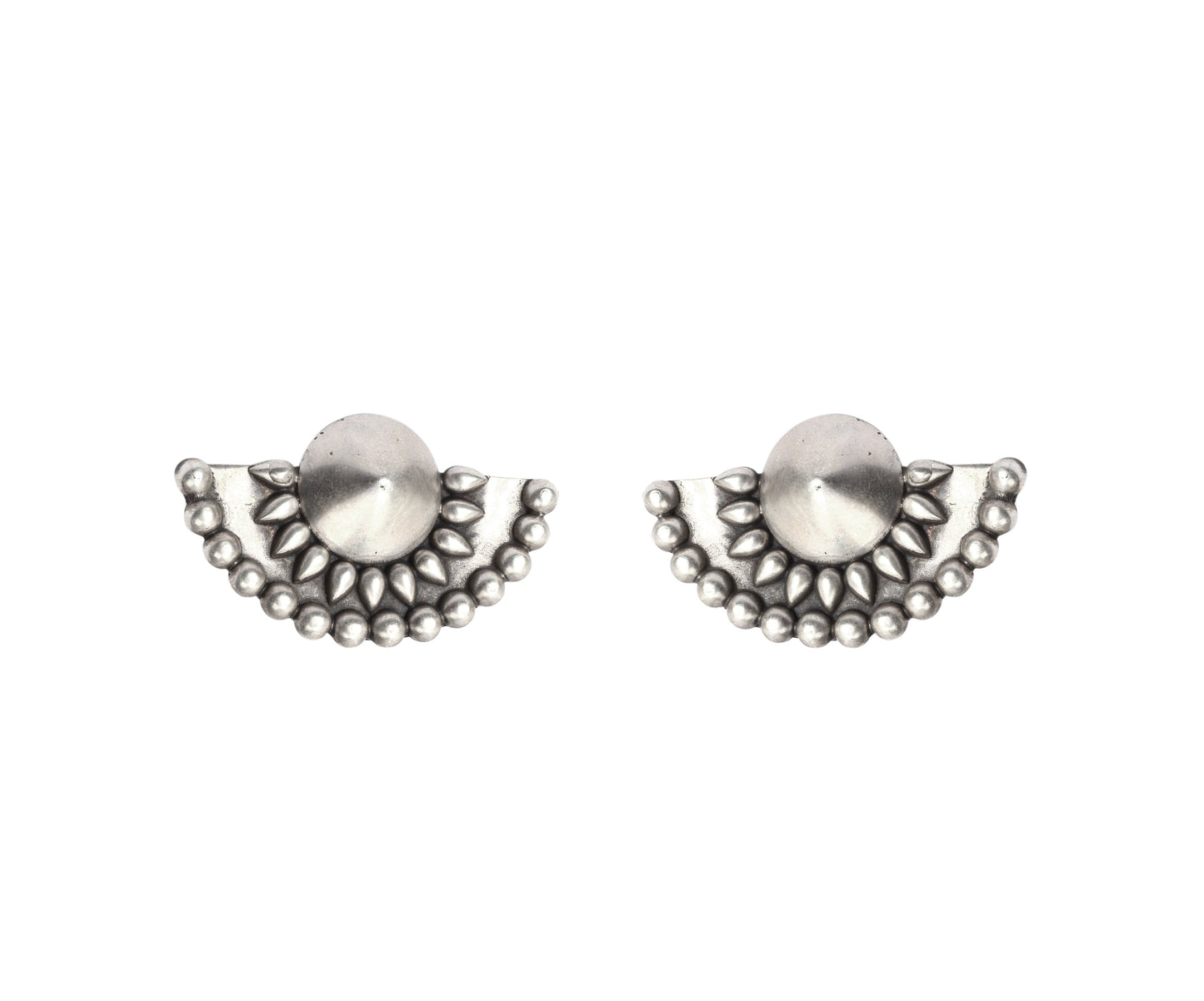 Anantaya - Silver Handcrafted Earring-Earrings-Sangeeta Boochra