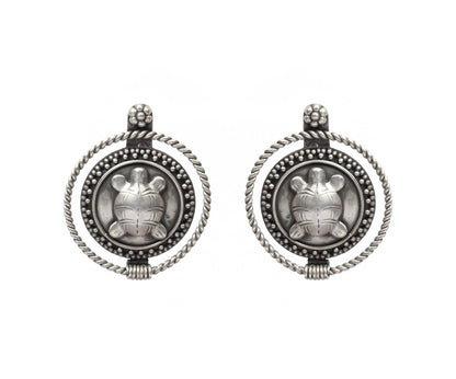 Anantaya - Silver Handcrafted Earring-Earrings-Sangeeta Boochra