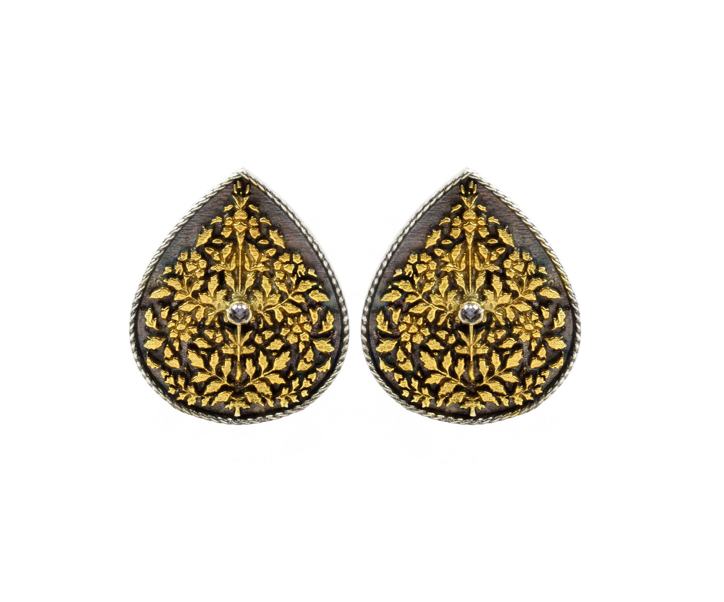 Anantaya - Silver Handcrafted Earring-Earrings-Sangeeta Boochra