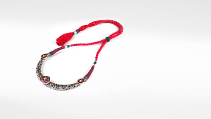 Sangeeta Boochra Silver Necklace