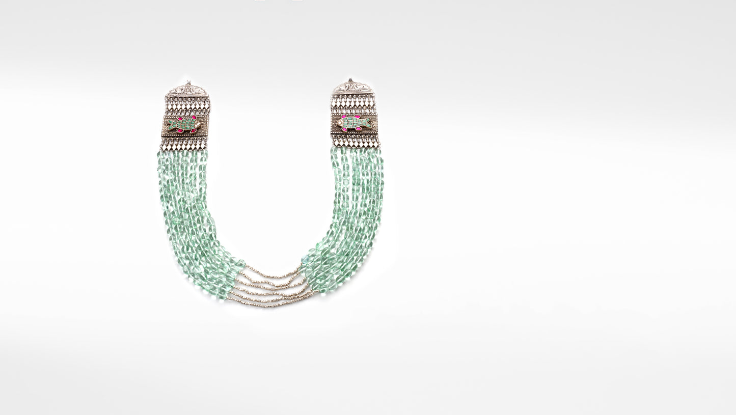 Sangeeta Boochra Silver Necklace