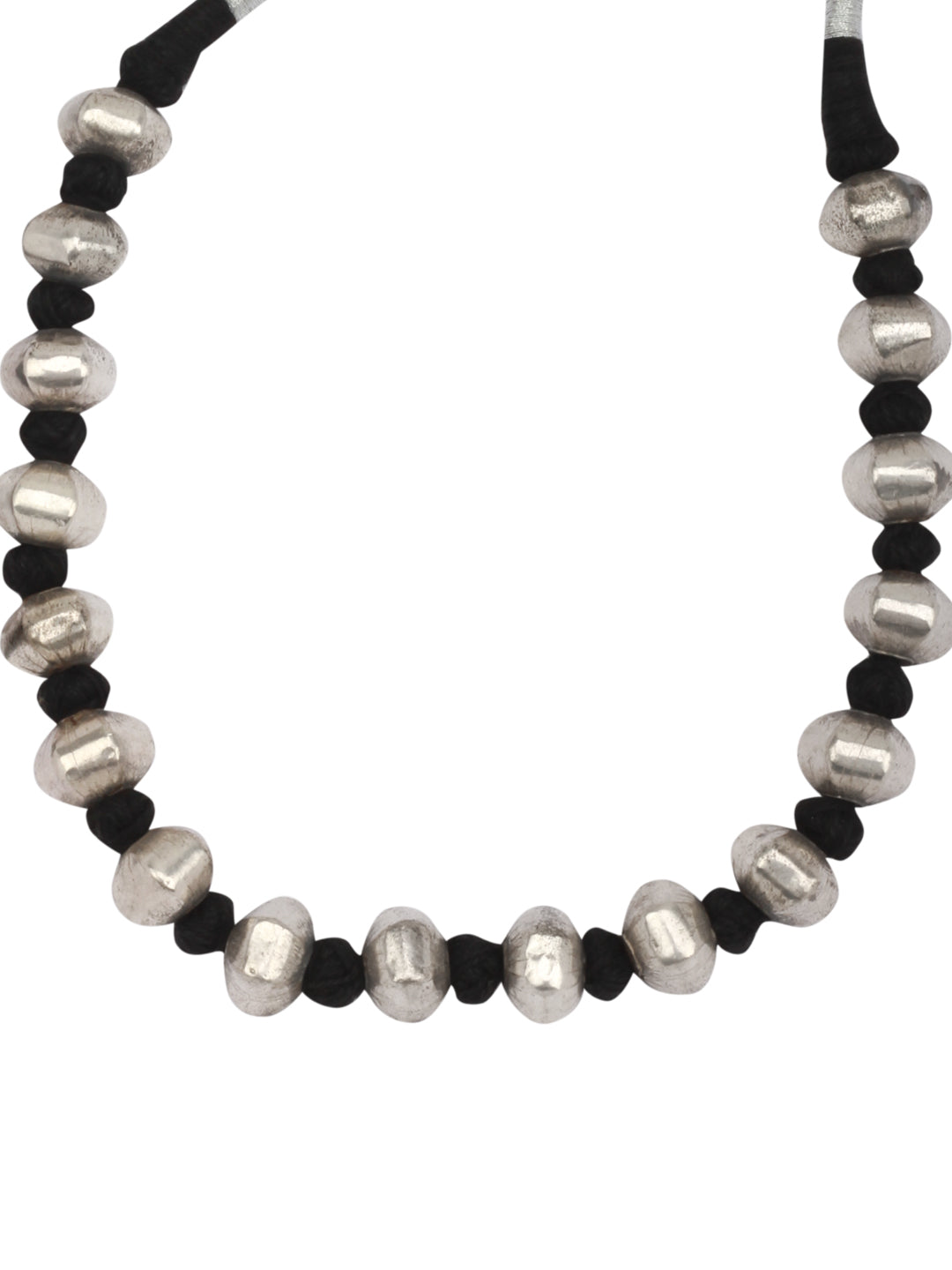 Sangeeta Boochra Tribal Silver Necklace-Necklace-Sangeeta Boochra