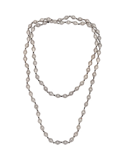 Sangeeta Boochra Tribal Silver Necklace-Necklace-Sangeeta Boochra