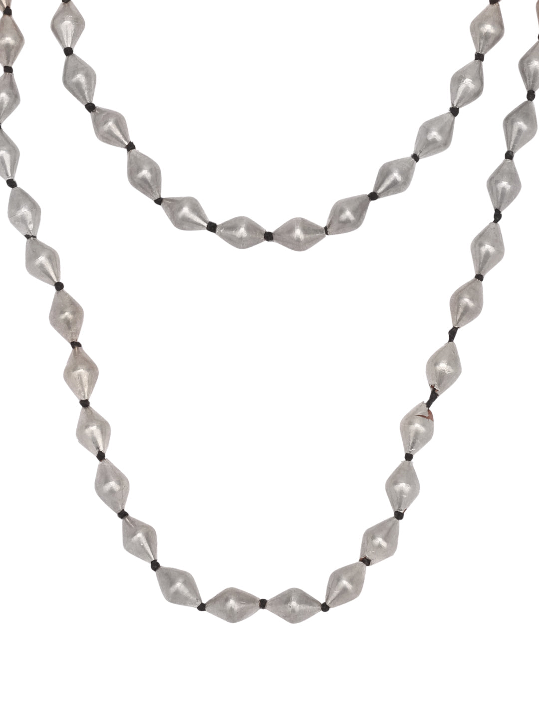 Sangeeta Boochra Tribal Silver Necklace-Necklace-Sangeeta Boochra