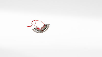 Sangeeta Boochra Tribal Silver Necklace