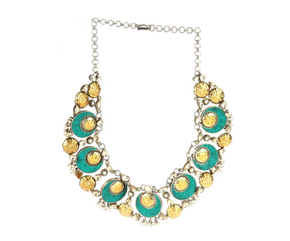 Sangeeta Boochra Silver Necklace-Necklace-Sangeeta Boochra