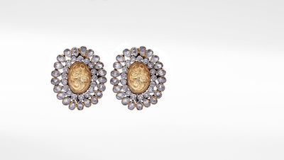 Vividh- Silver Louise Elegant Earrings