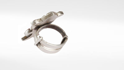 Matsya Silver Ring