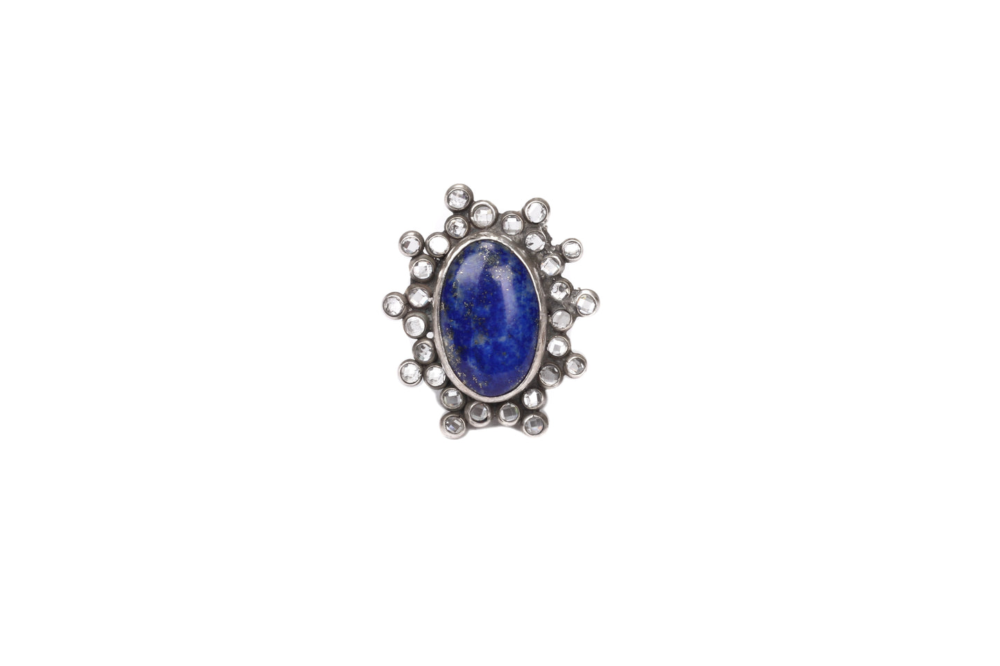 Sangeeta Boochra Silver Oxidised Adjustable Ring-Ring-Sangeeta Boochra