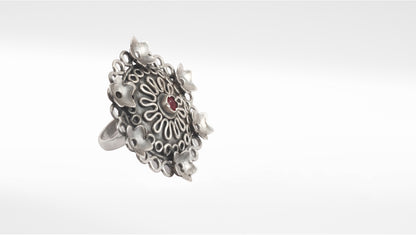 Sangeeta Boochra Silver Rings