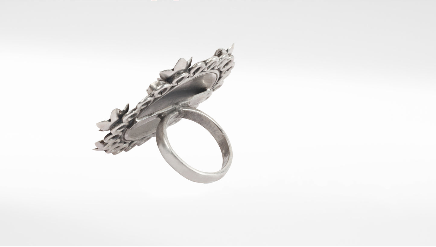 Sangeeta Boochra Silver Rings