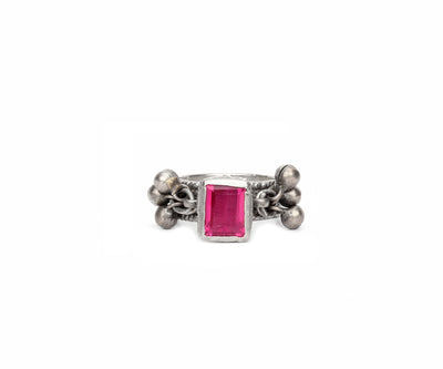 Sangeeta Boochra Silver Handcrafted Ring-Ring-Sangeeta Boochra