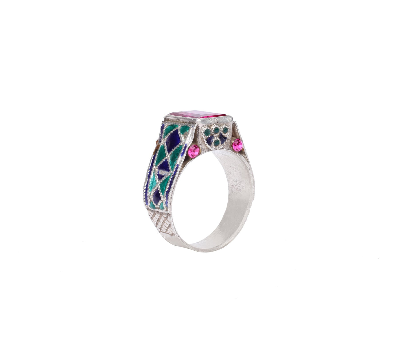 Sangeeta Boochra Silver Handcrafted Ring-Ring-Sangeeta Boochra