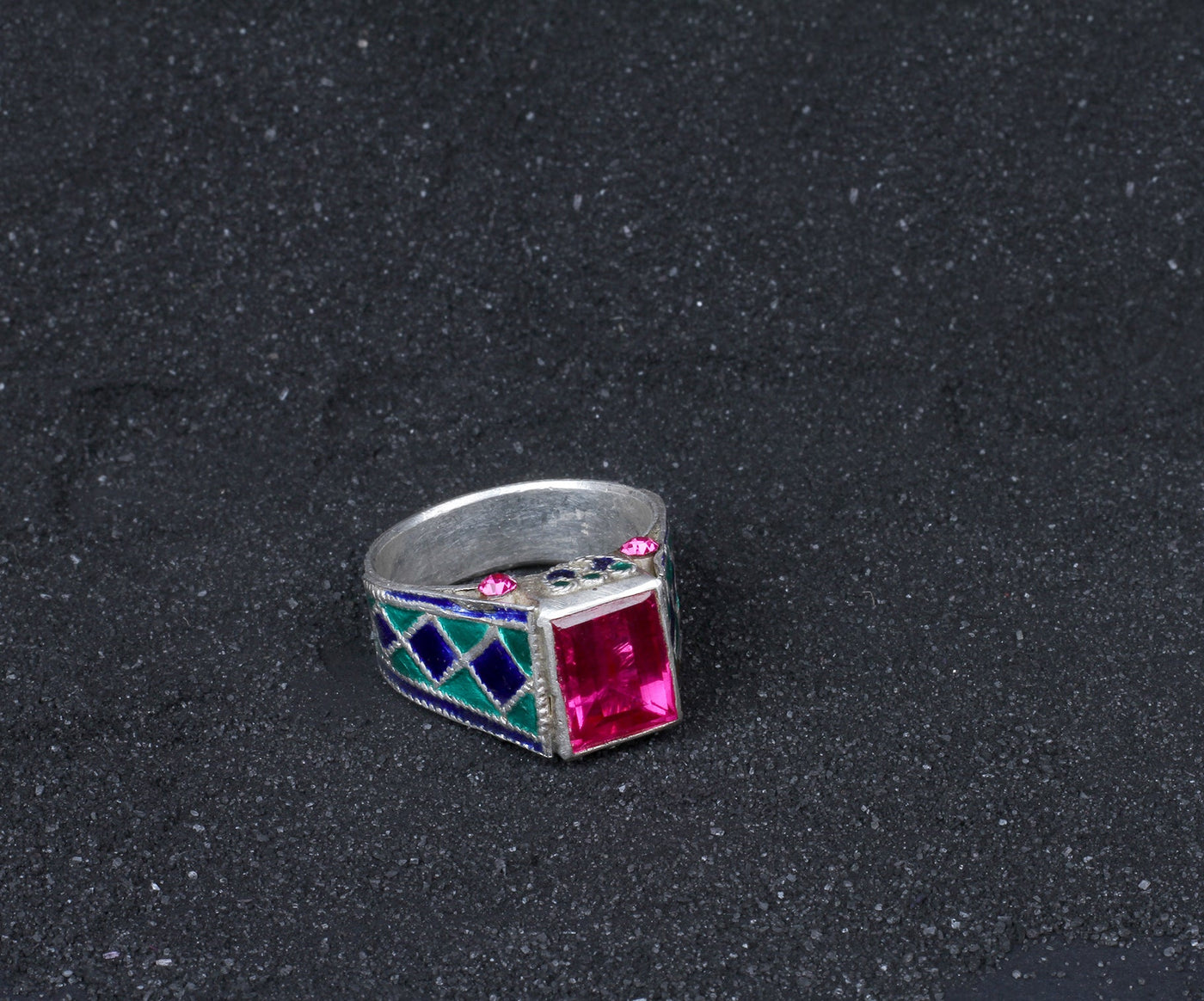 Sangeeta Boochra Silver Handcrafted Ring-Ring-Sangeeta Boochra