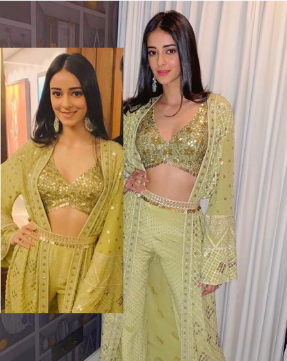 Ananya pandey in Earrings-Earrings-Sangeeta Boochra